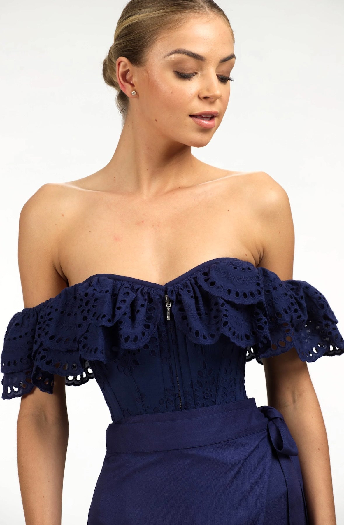 Broderie Anglaise Corset Top