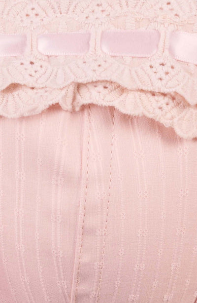 DUSTY PINK CLASSIC VICTORIAN CORSET FABRIC