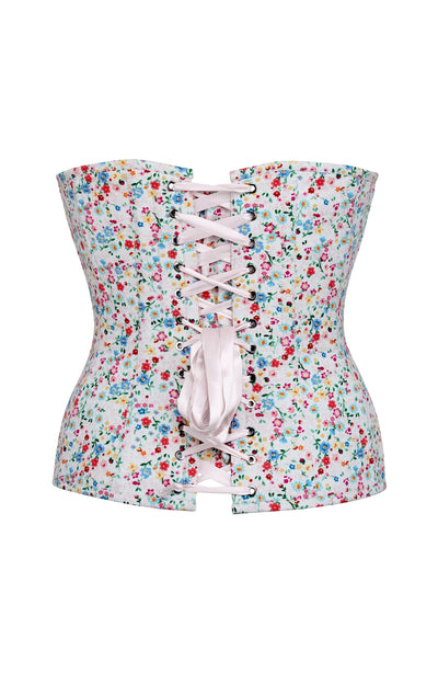 FLORAL MEADOW CORSET BACK