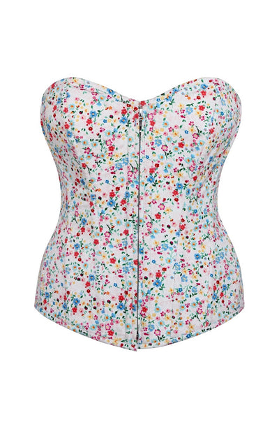 FLORAL MEADOW CORSET FRONT